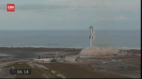 VIDEO: Roket SpaceX Meledak Usai Mendarat di Texas