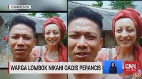 VIDEO: Viral Warga Lombok Nikahi Gadis Cantik Perancis