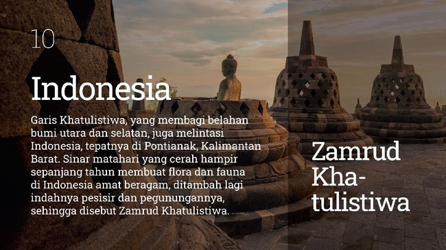 INTIP: 10 Negara di Dunia dan Julukannya