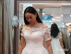 Menilik Gaun Pengantin Kalina Oktarani Bak Putri Gladiator