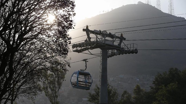 FOTO: Mexico City Luncurkan Cablebus, Kereta Gantung Terbaru