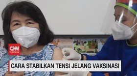 VIDEO: Cara Jitu Stabilkan Tensi Jelang Vaksinasi