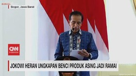 VIDEO: Jokowi Heran Ungkapan Benci Produk Asing Jadi Ramai