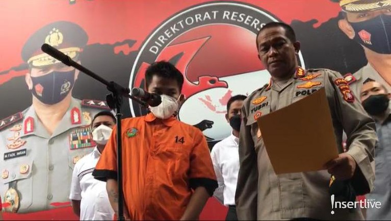 Robby Abbas dinyatakan positif narkoba jenis sabu, berikut penampakan Robby Abbas saat dinyatakan positif narkoba