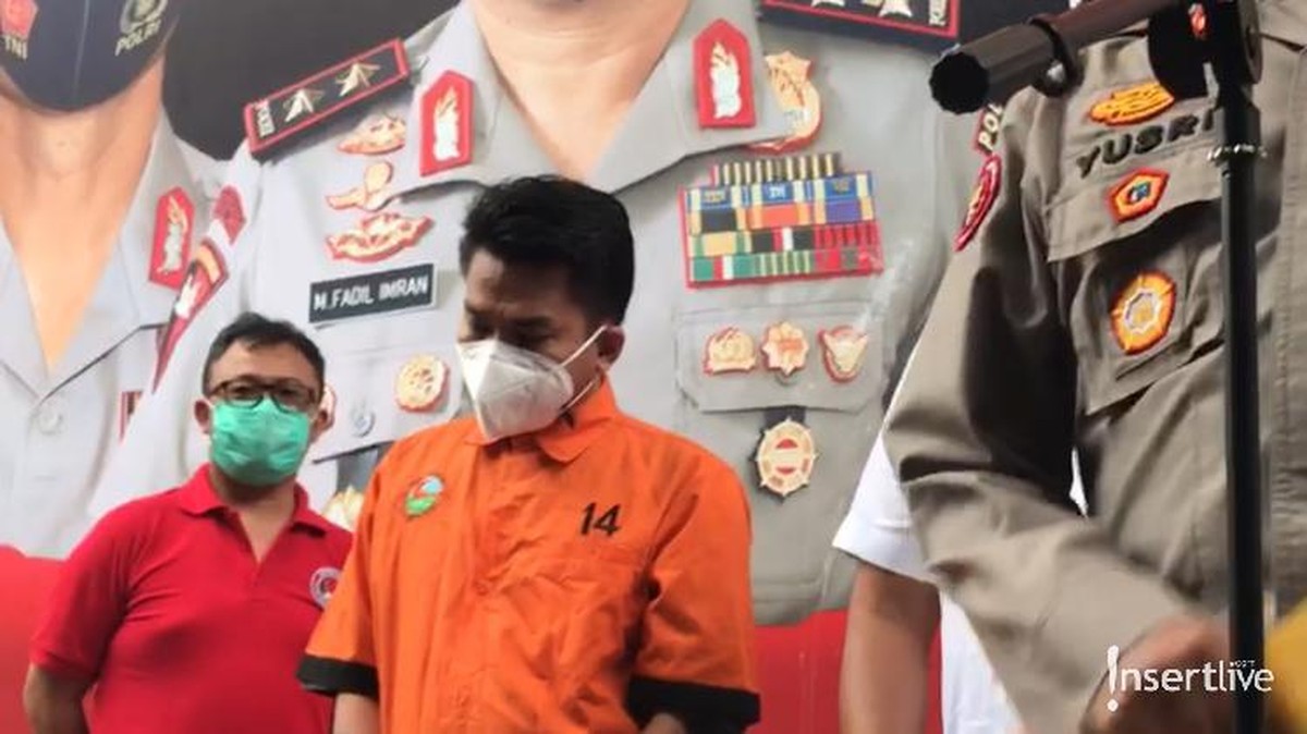 Berikut penampakan Robby Abbas saat dinyatakan positif narkoba jenis sabu&period;