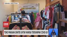 VIDEO: Toko Pakaian Gratis Untuk Warga Terdampak Covid-19