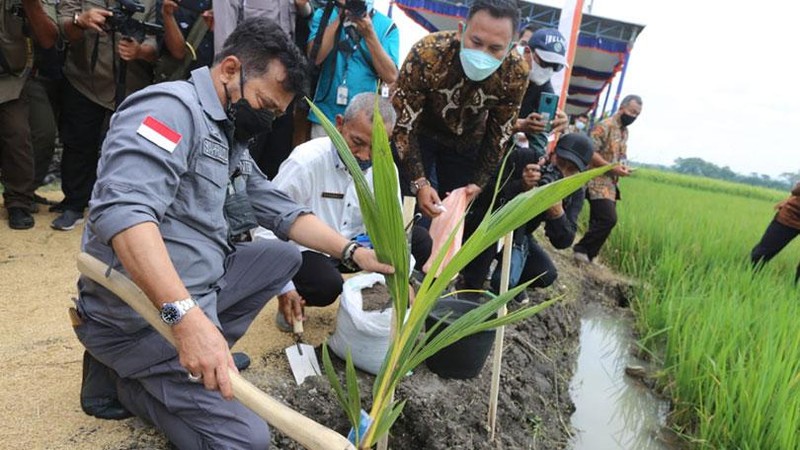 Menteri Pertanian Syahrul Yasin Limpo (SYL) terus memperkuat sektor pertanian di masa pandemi COVID-19 terhadap pertumbuhan perekonomian nasional.