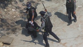 Junta Myanmar Bebaskan 7 Pedemo Anti-Kudeta Usai Bentrokan