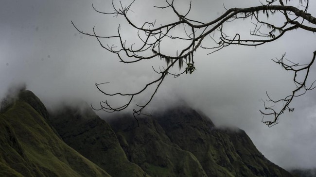 Cuaca di lokasi masih menjadi kendala penyelamatan pendaki asal Brazil yang terjatuh di Gunung Rinjani.