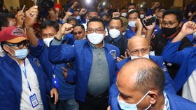 Rachland Sindir Moeldoko Berjaket Demokrat di Ucapan Iduladha