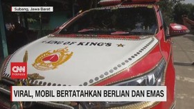 VIDEO: Viral, Mobil Bertatahkan Berlian & Emas