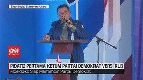 VIDEO: Pidato Pertama Ketum Partai Demokrat Versi KLB