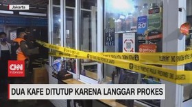 VIDEO: Dua Kafe Ditutup Karena Langgar Prokes