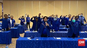 Demokrat Jateng Bergemuruh Serukan Yel-yel Lawan Moeldoko