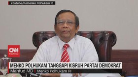 VIDEO: Mahfud MD Buka Suara Soal Kisruh Partai Demokrat