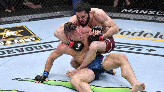 Khabib Cheat Code Islam Makhachev at UFC 267