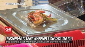 VIDEO: Mahal, Cabai Rawit Dijual Bentuk Kemasan
