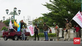 Aksi Hari Perempuan di Yogyakarta Sempat Diadang Warga