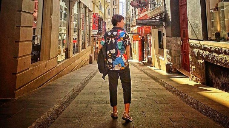 Intip OOTD Leony Vitria dengan Rambut Pendek Mari intip OOTD Leony Vitria dengan penampilan barunya potongan rambut pendek