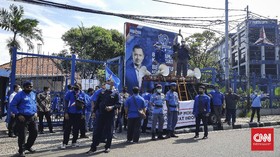 Demokrat AHY Jaga Ketat Kantor DPP Cegah Direbut Moeldoko