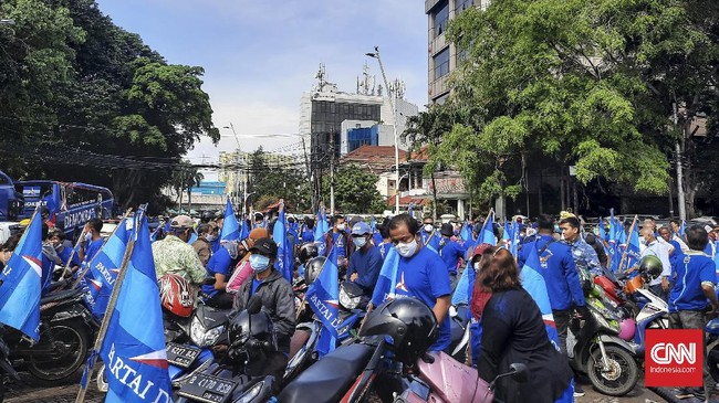 Ratusan kader Demokrat akan mengawal Ketum AHY untuk menyerahkan surat penolakan KLB Deli Serdang ke Kemenkumham.