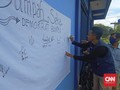 Sumpah Setia ke AHY, Kader Demokrat Banten Cap Jempol Darah
