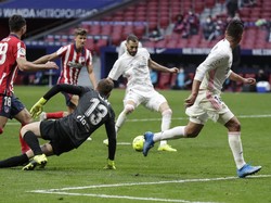 Atletico Madrid Vs Real Madrid: Derby Madrid Tuntas 1-1