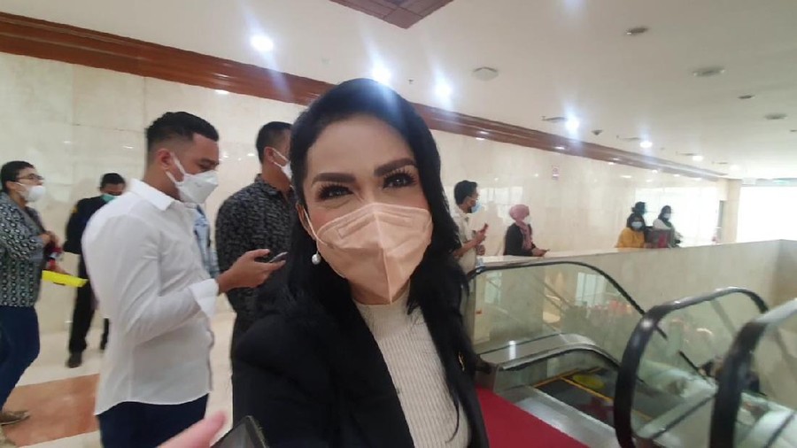 Krsidayanti Anggota DPR Fraksi PDIP, Krisdayanti (KD).
