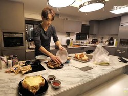 Mengintip Suasana Dapur Rumah Rain dan Kim Tae Hee yang Minimalis