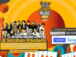 Rizky Febian-Sandiaga Uno Rayakan Hari Musik di detikcom Siang Ini