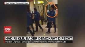 VIDEO: Hadiri KLB,  Kader Demokrat Dipecat
