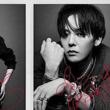 Foto Monokrom Memukau Jennie BLACKPINK & G-Dragon untuk Chanel