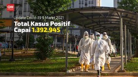 VIDEO: 9 Maret, Total Kasus Corona di RI Dekati 1,4 Juta