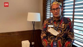 VIDEO: Sandi Dorong Pelaku Event Buat Acara Di Zona Hijau