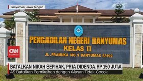 VIDEO: Batalkan Nikah Sepihak, Pria Didenda Rp 150 Juta