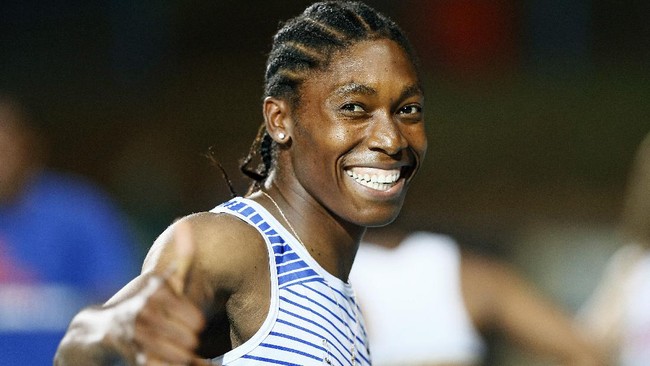 Kasus mantan atlet voli putri Indonesia Aprilia Manganang dihubungkan dengan kasus atlet lari Afrika Selatan, Caster Semenya.