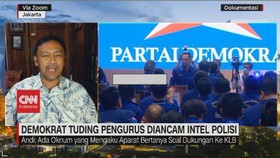 VIDEO: Demokrat Tuding Pengurus Diancam Intel Polisi