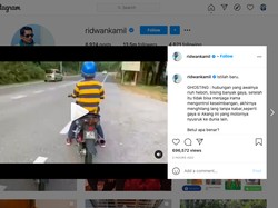 Ghosting Menurut Ridwan Kamil: Pemotor Sembrono yang Banyak Gaya