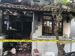 Penampakan Rumah Warga di Tangerang Usai Dibakar Pacar yang Sakit Hati