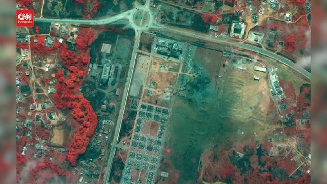 Satellite Shows Explosive Effects in Equatorial Guinea