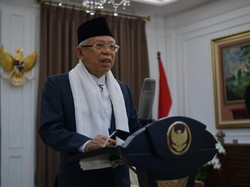Maruf Amin Sudah Diajak Bicara Jokowi soal Reshuffle Kabinet