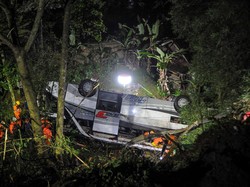 Spesifikasi Bus Pariwisata yang Masuk Jurang di Sumedang: Masih Baru, Buatan 2018