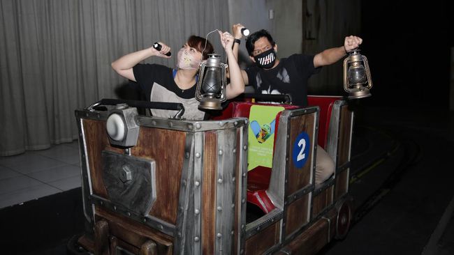 Trans Studio Bandung sudah mengantongi sertifikasi CHSE agar pengunjung aman dan nyaman bermain di taman hiburan keluarga ini saat pandemi.