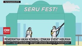 VIDEO: Pemerintah Akan Kembali Izinkan Event Hiburan