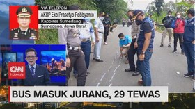 VIDEO: Bus Masuk Jurang, 29 Tewas