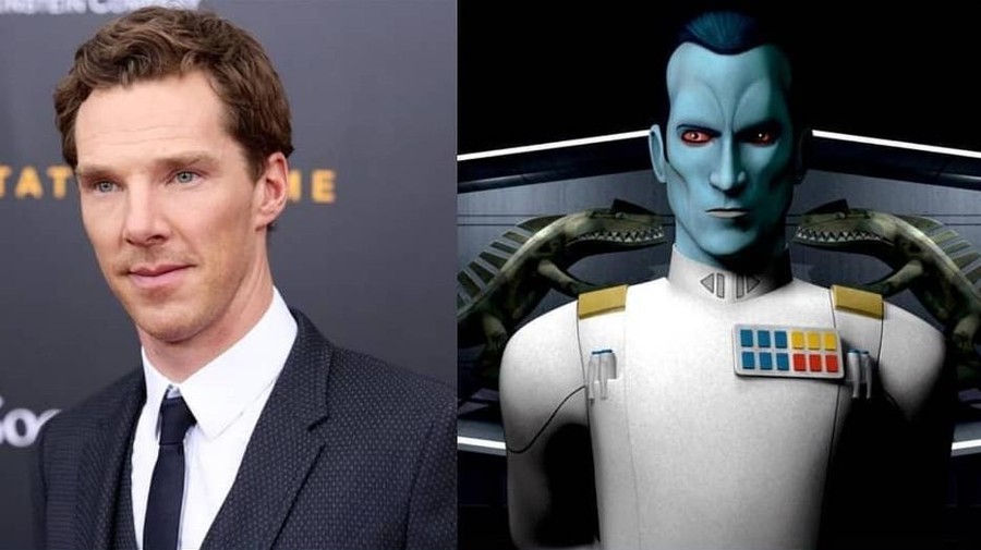 Benedict Cumberbatch dan Grand Admiral Thrawn
