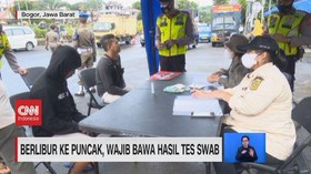 VIDEO: Berlibur ke Puncak, Wajib Bawa Hasil Tes Swab