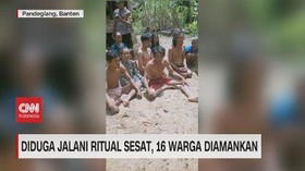 VIDEO: Diduga Jalani Ritual Sesat, 16 Warga Diamankan