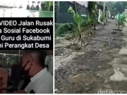 Video Guru SMP Dimarahi Aparat Desa Usai Posting Jalan Rusak