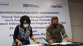 Mandiri Dukung Agro Solution Pupuk Indonesia Via Akses Modal